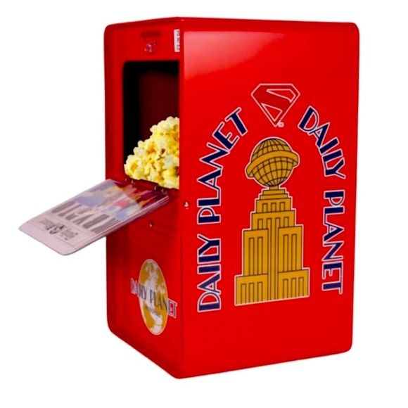 DC - Superman - Newspaper Box Popcorn Bucket w/ Interchangeable Front Paper 🦸♂️ - Picture 3 of 7